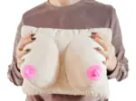 breast plush pillow